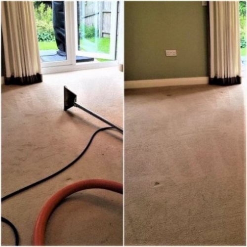 Steam cleaning carpets in Newton le Willows